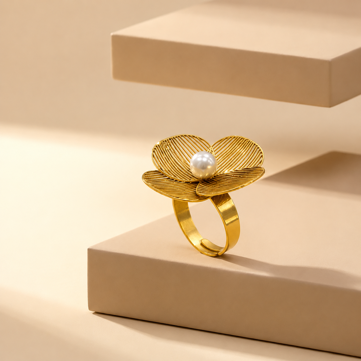 Demi Fine Pearl Bloom Ring