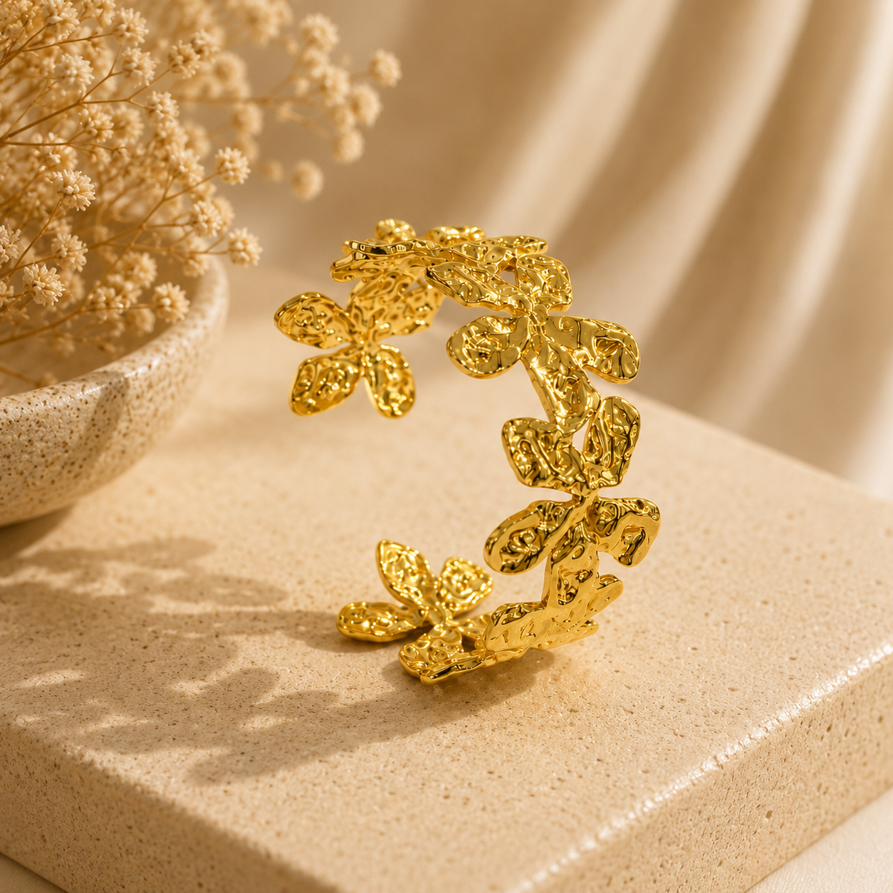 Demi Fine Golden Garden Cuff