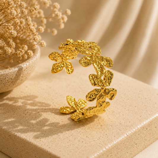 Demi Fine Golden Garden Cuff
