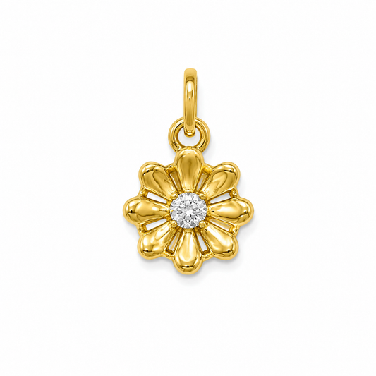 Bloom 9 Karat Gold Pendant