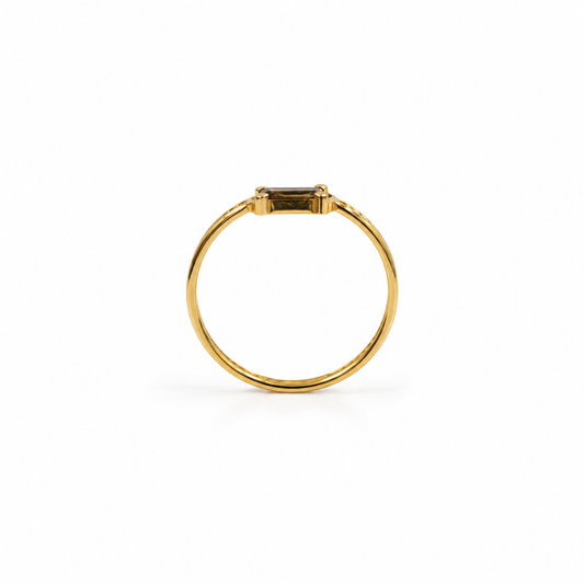 Demi Fine Crystal Fish Ring (Size 6 & 7)