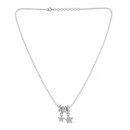 Silver Star Charm Necklace