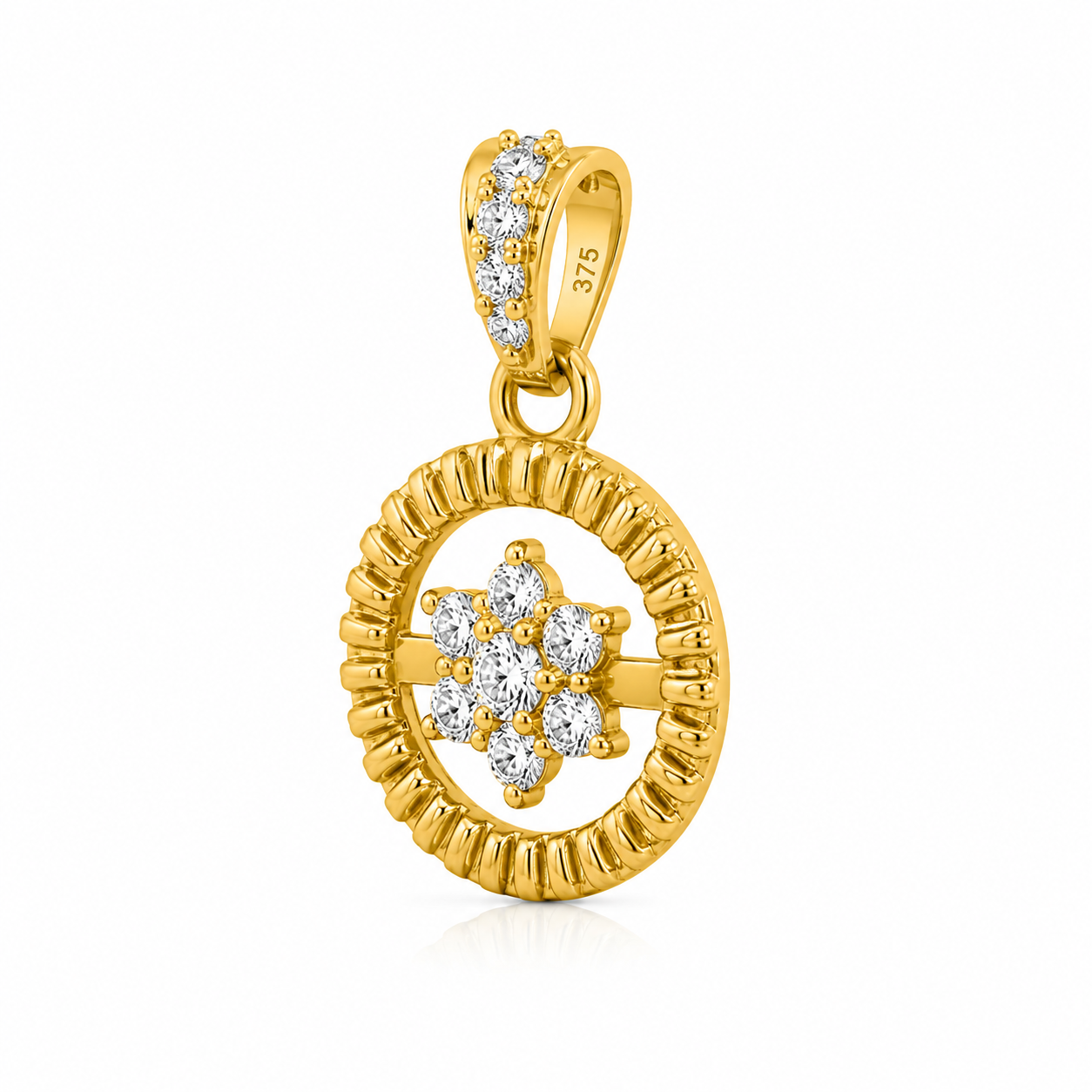 Bloom 9 Karat Gold Pendant