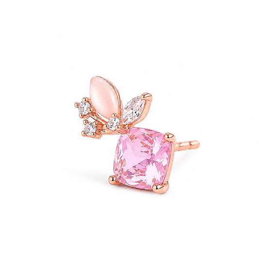 925 Silver Pinkora Bloom Set