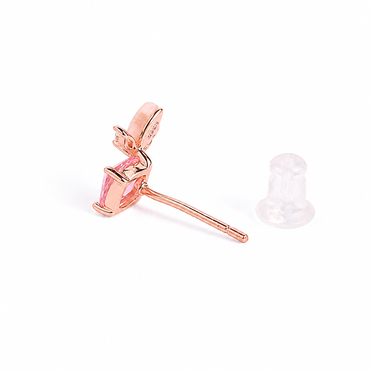 925 Silver Pinkora Bloom Set