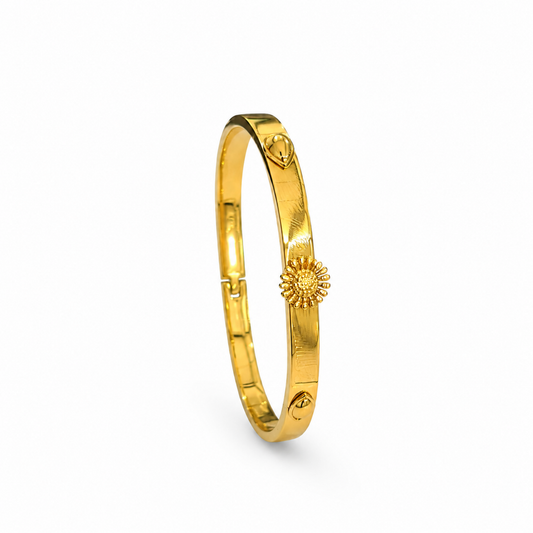 Floral Cuff Bracelet