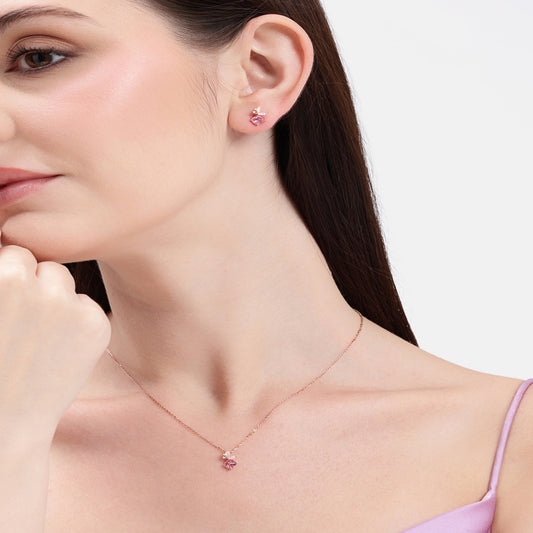 Pinkora Bloom Jewelry  Set