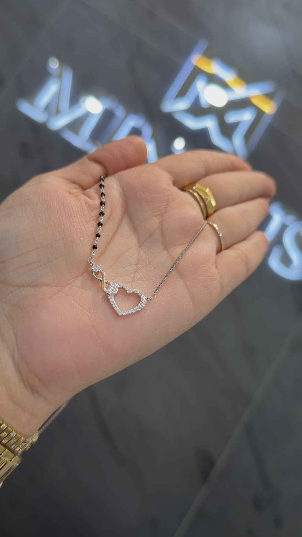 925 sterling silver mangalsutra for women